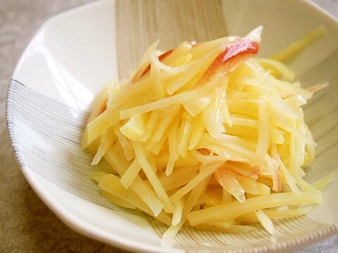 じゃが芋とみょうがマリネ♪シャキ食感♪